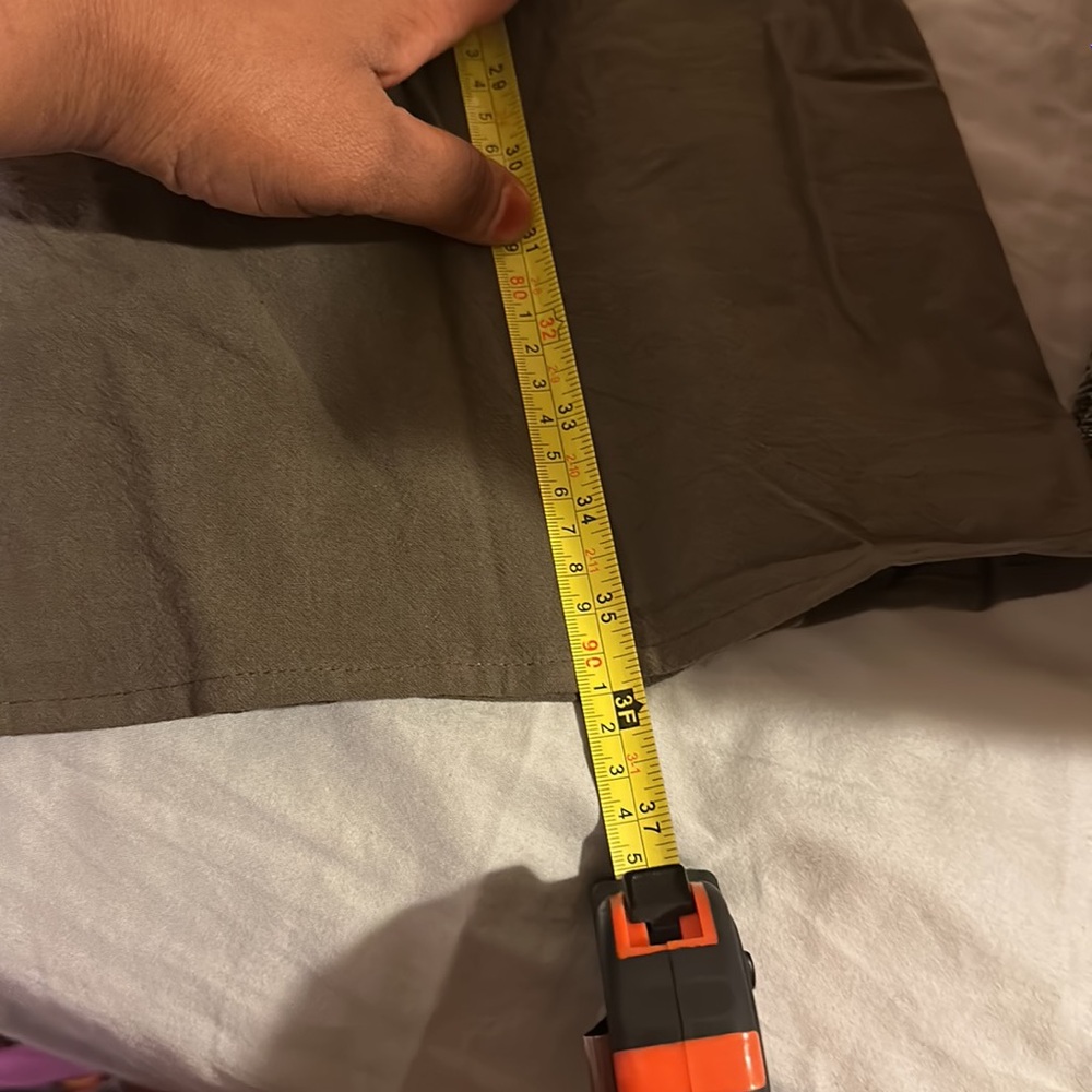 NWT EMERY ROSE PINK AND BLUE EMBROIDERY OLIVE GREEN COLOR DRESS SIZE M - Picture 12 of 16